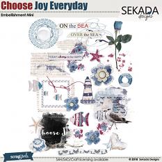Choose Joy Every Day Embellishment Mini