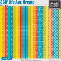 360°Life Apr: Create Extra Papers