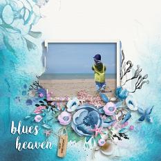 Layout using ScrapSimple Digital Layout Collection:Blues