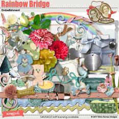 Rainbow Bridge Embellishments by Silvia Romeo