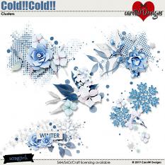 ScrapSimple Digital Layout Collection:Cold!!Cold!!