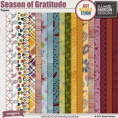 Season of Gratitude Paper Pack