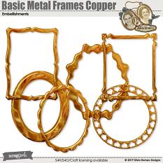 Basic Metal Frames Copper by Silvia Romeo