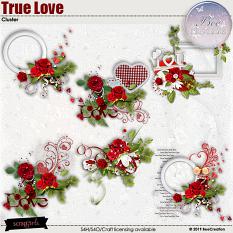 True Love Cluster by BeeCreation