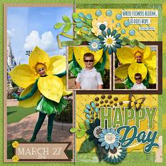 CT Layout Using #2020 March by Connie Prince