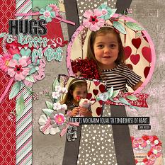 CT Layout using Love Story by Connie Prince