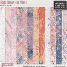 Believe in You Blended Papers