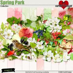ScrapSimple Digital Layout Collection:Spring Park