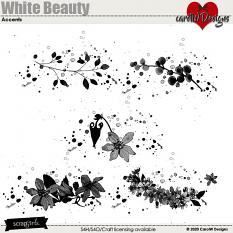 ScrapSimple Digital Layout Collection:White Beauty
