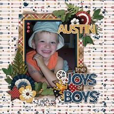 CT Layout using About A Boy by Connie Prince
