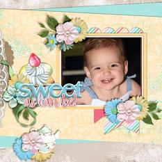CT Layout using Garden Party by Connie Prince