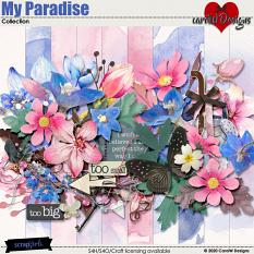 ScrapSimple Digital Layout Collection:My Paradise