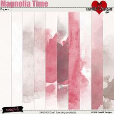 ScrapSimple Digital Layout Collection:Magnolia Time