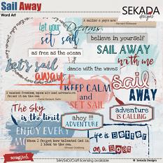 Sail Away Word Arts