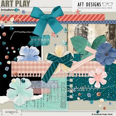 Art Play #digigtalscrapbooking Embellishments by AFT Designs - Amanda Fraijo-Tobin @ScrapGirls.com