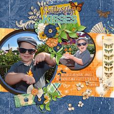 CT Layout using Butterfly Garden by Connie Prince