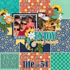 CT Layout using This Beautiful Life by Connie Prince