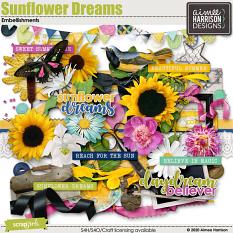 Sunflower Dreams Elements