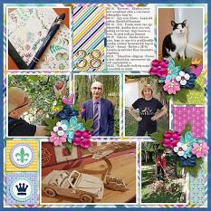 CT Layout using Belle of the Bayou by Connie Prince