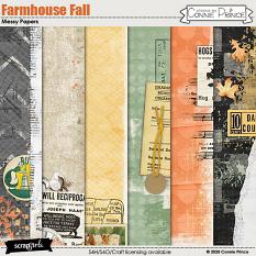 Farmhouse Fall by Connie Prince