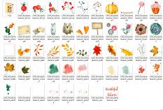Layout using ScrapSimple Digital Layout Collection:wonderful autumn