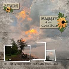 "Majesty" digital layout showcases SSDLAT: Simply Blended, Series 2