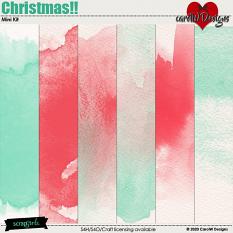 ScrapSimple Digital Layout Collection:christmas