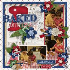 CT Layout using Home Baked by Connie Pirnce