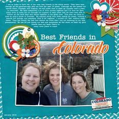 CT Layout using Travelogue: Colorado by Connie Prince