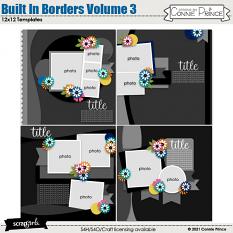 Built In Borders Volume 3 - 12x12 Temps by Connie Prince