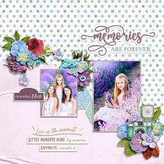 Layout using A moment to remember by HeartMade Scrapbook