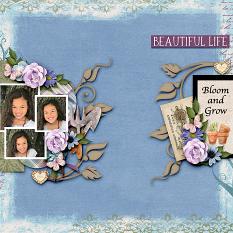 CT Layout using White Space Volume 56 12x12 Templates by Connie Prince
