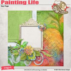 Painting Life Easy Page by Silvia Romeo