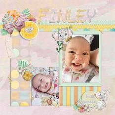 Layout Using Zoo Baby Firsts