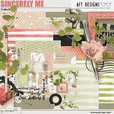 Sincerely Me #digitalscrapbooking Kit by AFT Designs - Amanda Fraijo-Tobin @ScrapGirls.com