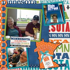 CT Layout using Travelogue Minnesota by Connie Prince