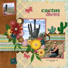 Cactus Lover Layout