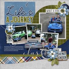 CT Layout using Life's A Highway by Connie Prince