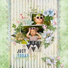 Layout using ScrapSimple Digital Layout Collection:kit