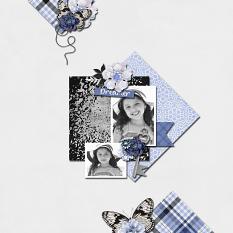 CT Layout using White Space Volume 60 12x12 Templates by Connie Prince