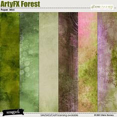 ArtyFX Forest Paper Mini by Diane Rooney