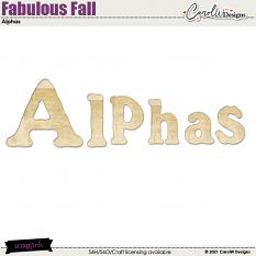 ScrapSimple Digital Layout Collection:alphas