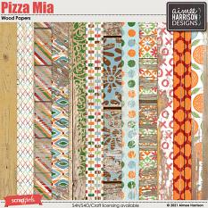 Pizza Mia Wood Papers
