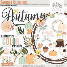 Sweet Autumn Embelishments Add-on by Aja Fillmore Creations