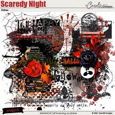 ScrapSimple Digital Layout Collection:Scaredy Night
