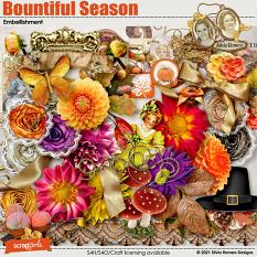 Bountiful Season Embellishments by Silvia Romeo
