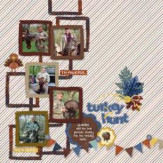 Layout using Giving Thanks by Adrienne Skelton Designs