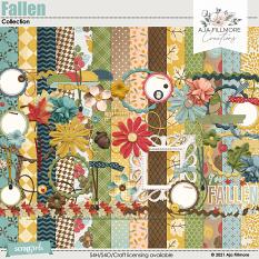 Fallen Digital Scrapbooking Collection by Aja Fillmore Creations