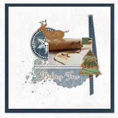 Winter Chill Layout By AdrienneSkeltonDesigns
