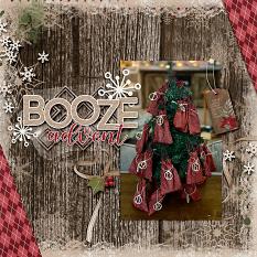 CT Layout using Winter Woods by Connie Prince